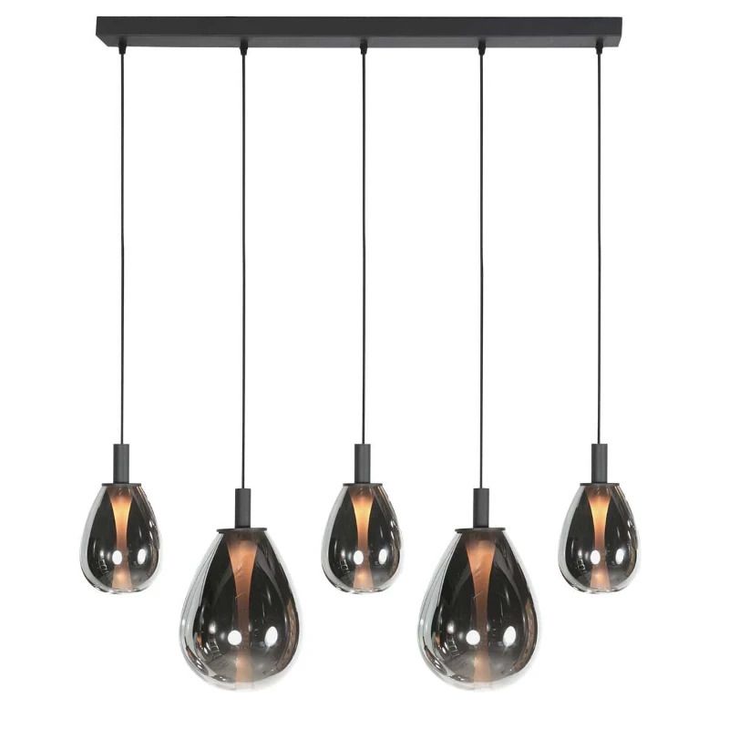 Steinhauer Glimsy LED Hanglamp | 30W 2700K 2900lm 927 | Dimbaar | Zwart