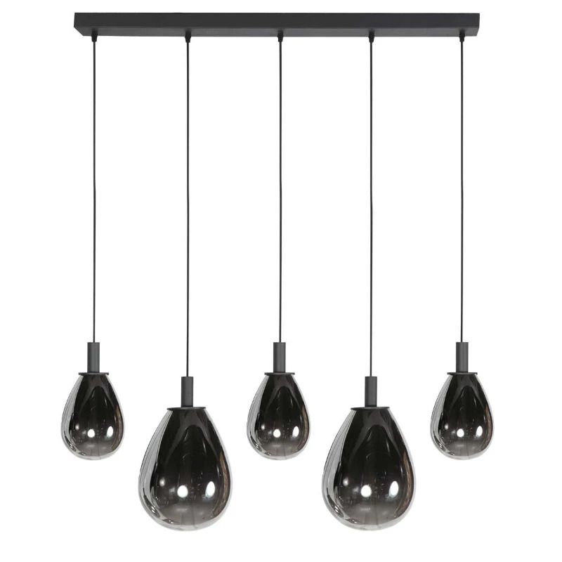 Steinhauer Glimsy LED Hanglamp | 30W 2700K 2900lm 927 | Dimbaar | Zwart