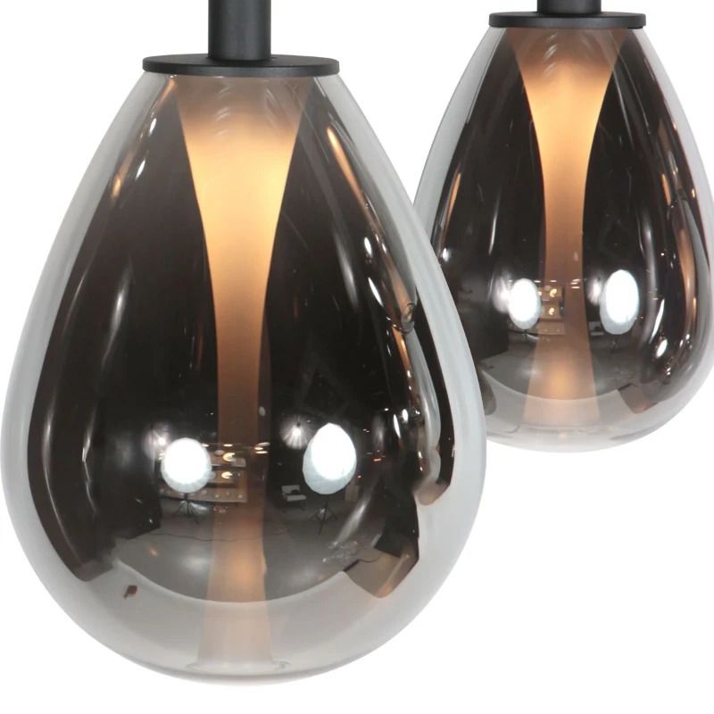 Steinhauer Glimsy LED Hanglamp | 30W 2700K 2900lm 927 | Dimbaar | Zwart