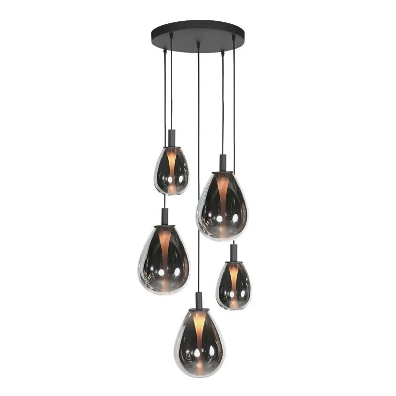 Steinhauer Glimsy LED Hanglamp | 30W 2700K 2900lm 927 | Dimbaar | Zwart