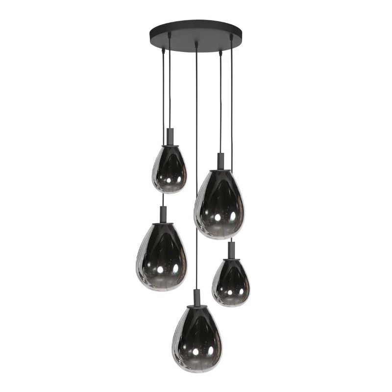 Steinhauer Glimsy LED Hanglamp | 30W 2700K 2900lm 927 | Dimbaar | Zwart