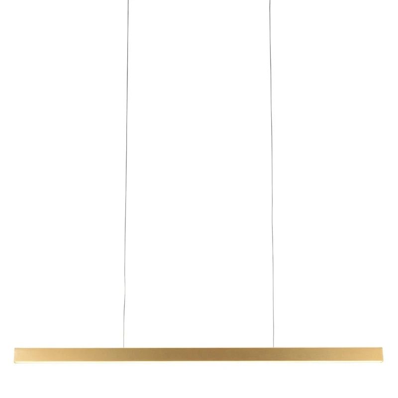 Mexlite BrightLine LED Hanglamp | 50W 2700K 5000lm 927 | Dimbaar | Goud