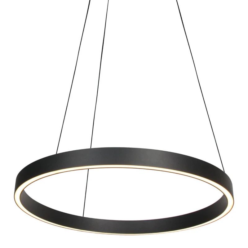 Steinhauer Exclusive Mykty LED Hanglamp | 60W 2700K 7800lm 927 | Dimbaar | Zwart