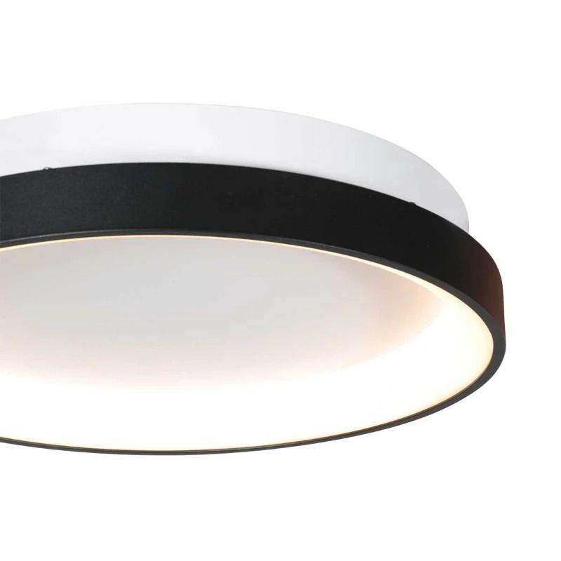 Mexlite Lumex LED Plafondlamp | 26W 2700K 2600lm 927 | Dimbaar | Zwart