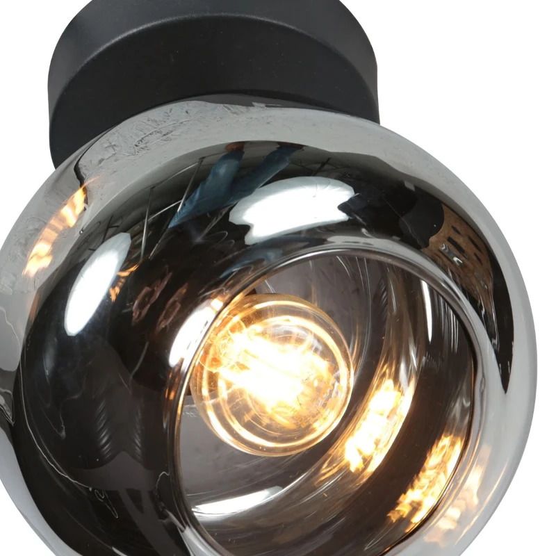 Mexlite Tenebris LED Wandspot | 1x E14 40W | Dimbaar | Zwart
