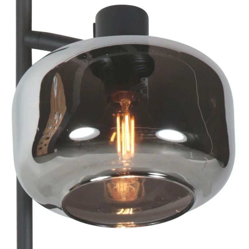 Mexlite Tenebris LED Tafellamp | 1x E14 40W | Dimbaar | Zwart