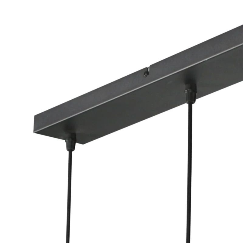 Mexlite Drovia LED Hanglamp | 5x E27 40W | Dimbaar | Zwart