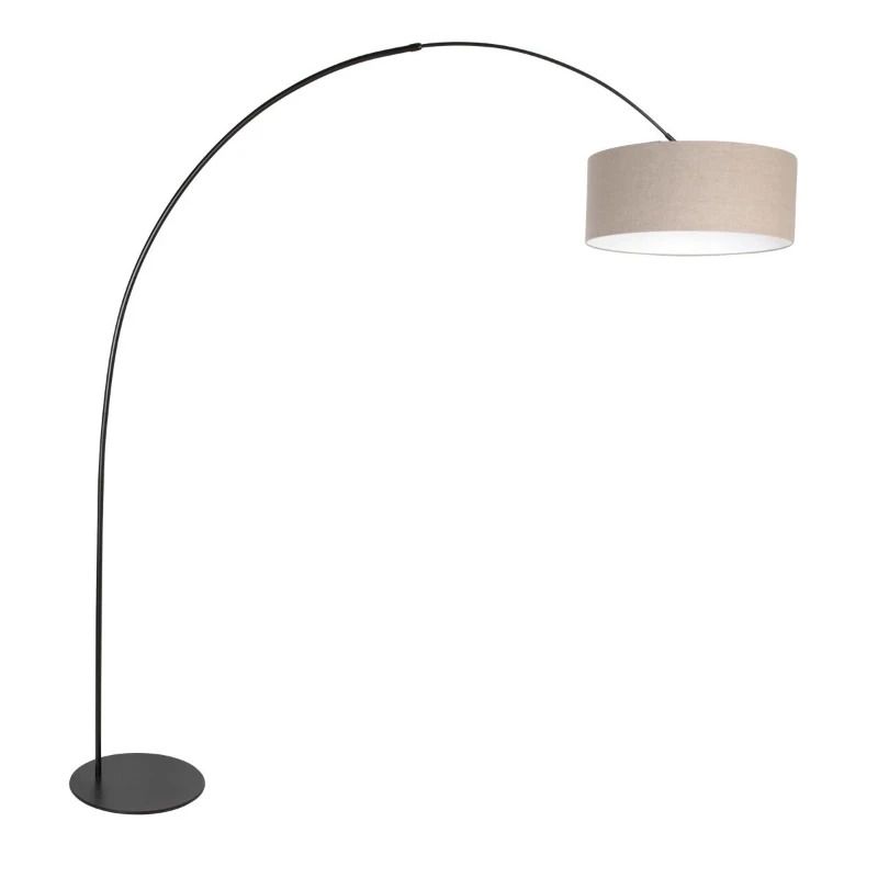 Anne Light Anne-Curve LED Vloerlamp | 1x E27 40W | Dimbaar | Zwart