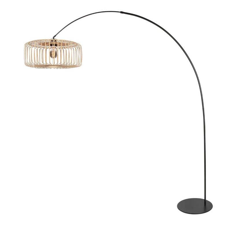 Anne Light Anne-Curve LED Vloerlamp | 1x E27 40W | Dimbaar | Zwart
