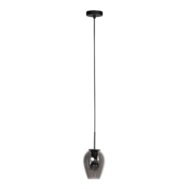 Mexlite Drovia LED Hanglamp | 1x E27 40W | Dimbaar | Zwart