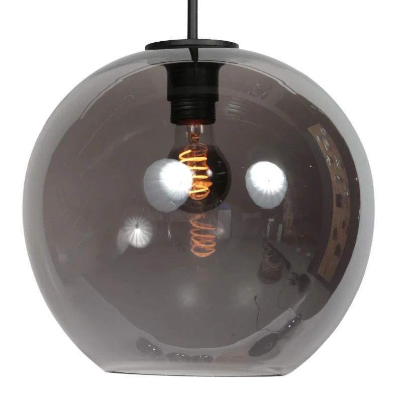 Mexlite Sferio LED Hanglamp | 1x E27 40W | Dimbaar | Zwart