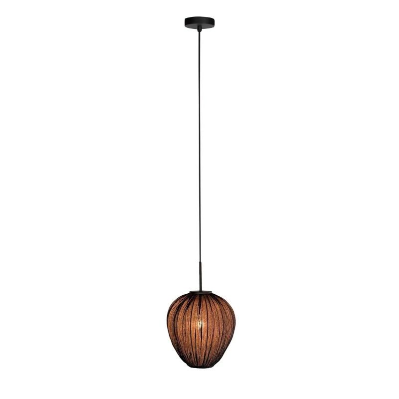 Mexlite Silura LED Hanglamp | 1x E27 40W | Dimbaar | Zwart