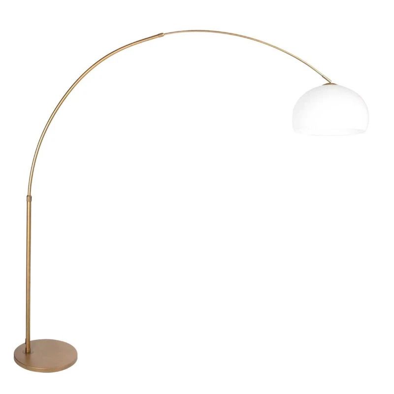 Steinhauer Sparkled Light LED Staande Booglamp | 1x E27 40W | Dimbaar | Brons