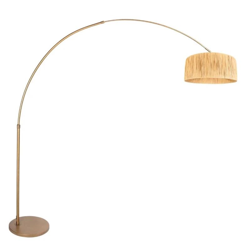 Steinhauer Sparkled Light LED Staande Booglamp | 1x E27 40W | Dimbaar | Brons