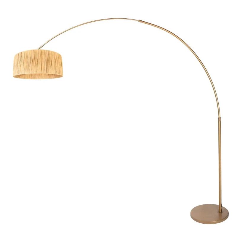 Steinhauer Sparkled Light LED Staande Booglamp | 1x E27 40W | Dimbaar | Brons