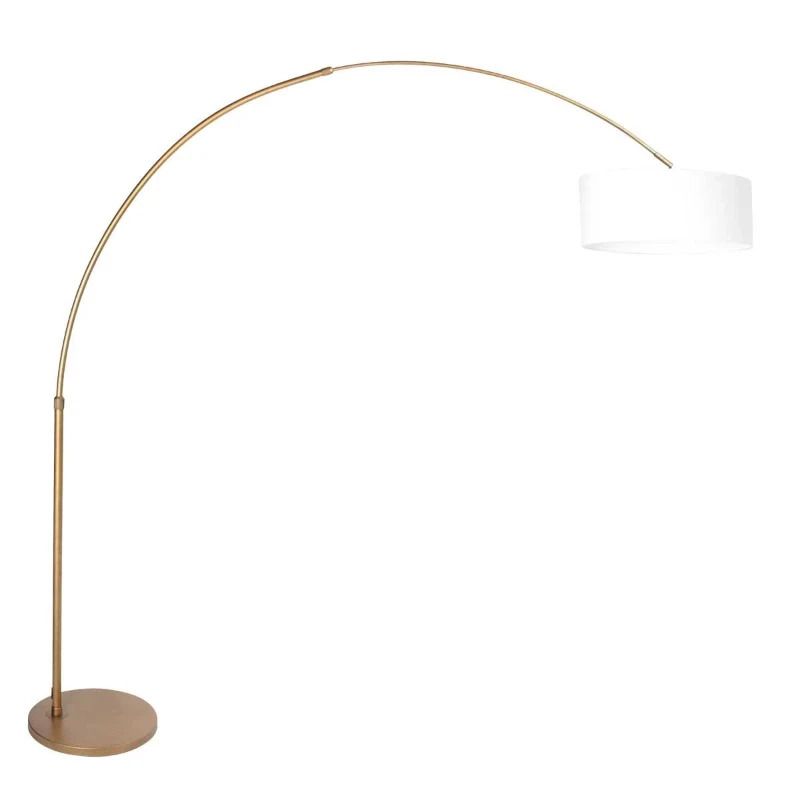Steinhauer Sparkled Light LED Staande Booglamp | 1x E27 40W | Dimbaar | Brons