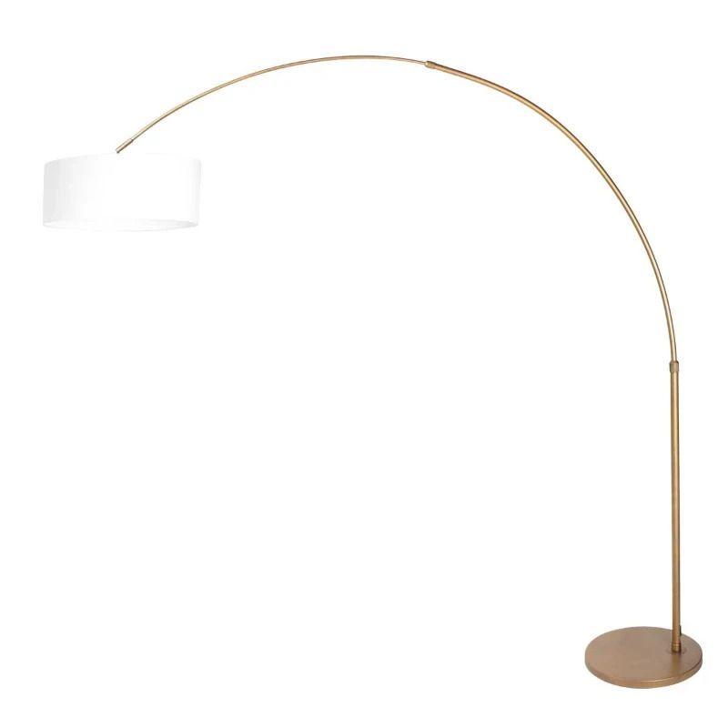 Steinhauer Sparkled Light LED Staande Booglamp | 1x E27 40W | Dimbaar | Brons