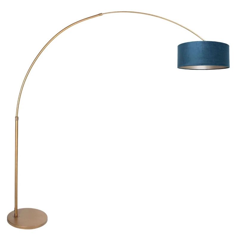 Steinhauer Sparkled Light LED Staande Booglamp | 1x E27 40W | Dimbaar | Brons