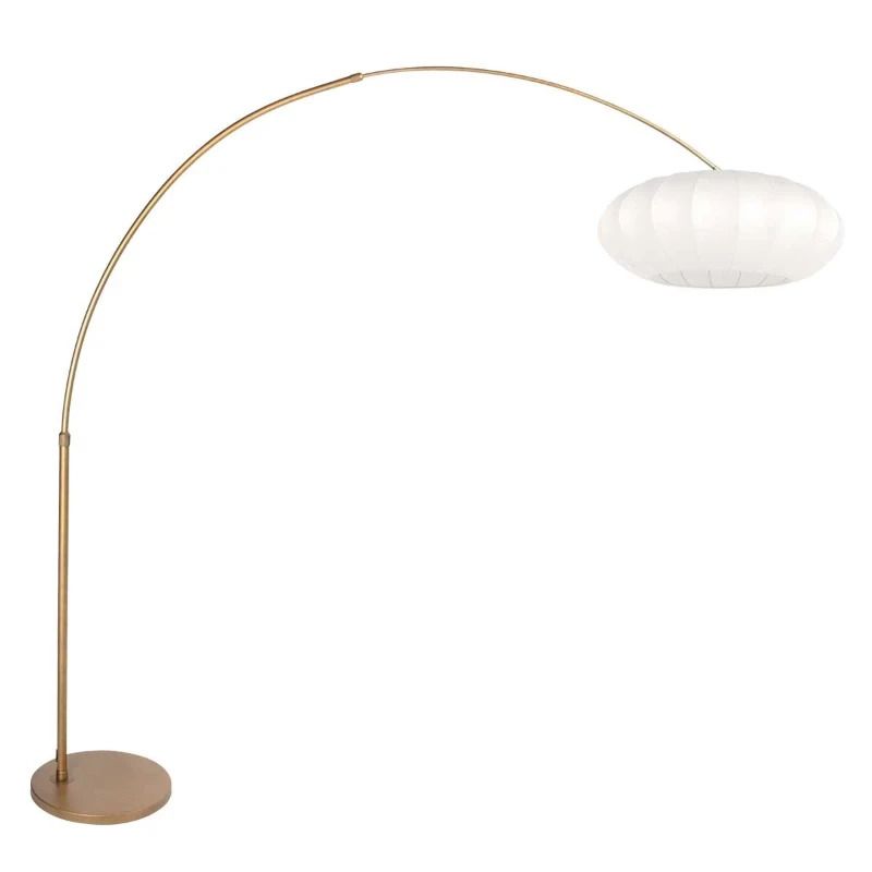 Steinhauer Luma-Nola LED Staande Booglamp | 1x E27 40W | Dimbaar | Brons