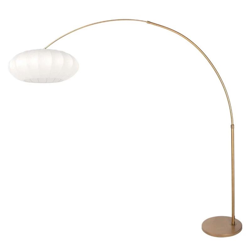 Steinhauer Luma-Nola LED Staande Booglamp | 1x E27 40W | Dimbaar | Brons