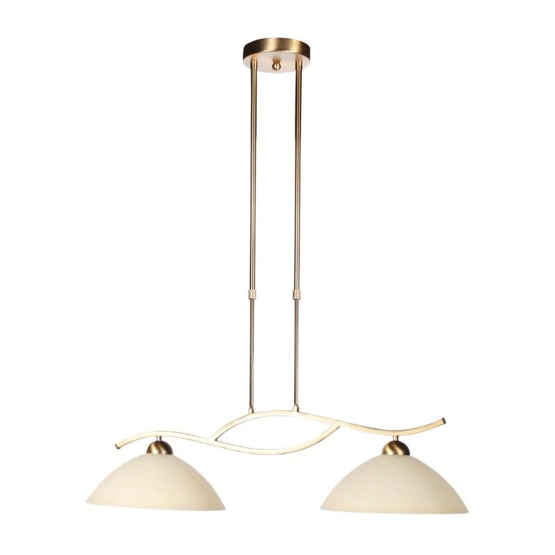 Steinhauer Anthea LED Hanglamp | 2x E27 | Brons
