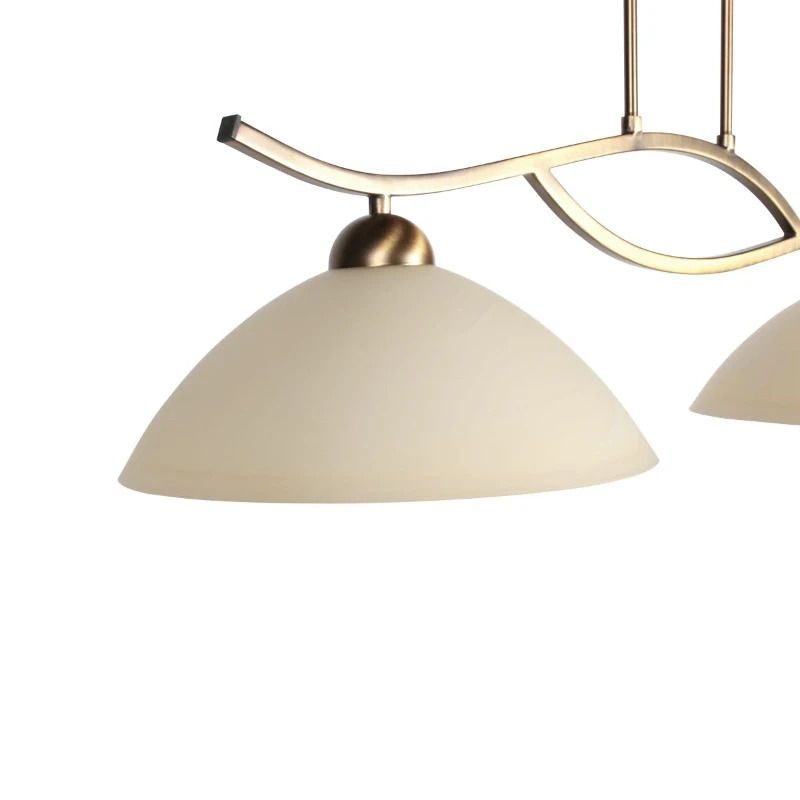 Steinhauer Anthea LED Hanglamp | 2x E27 | Brons