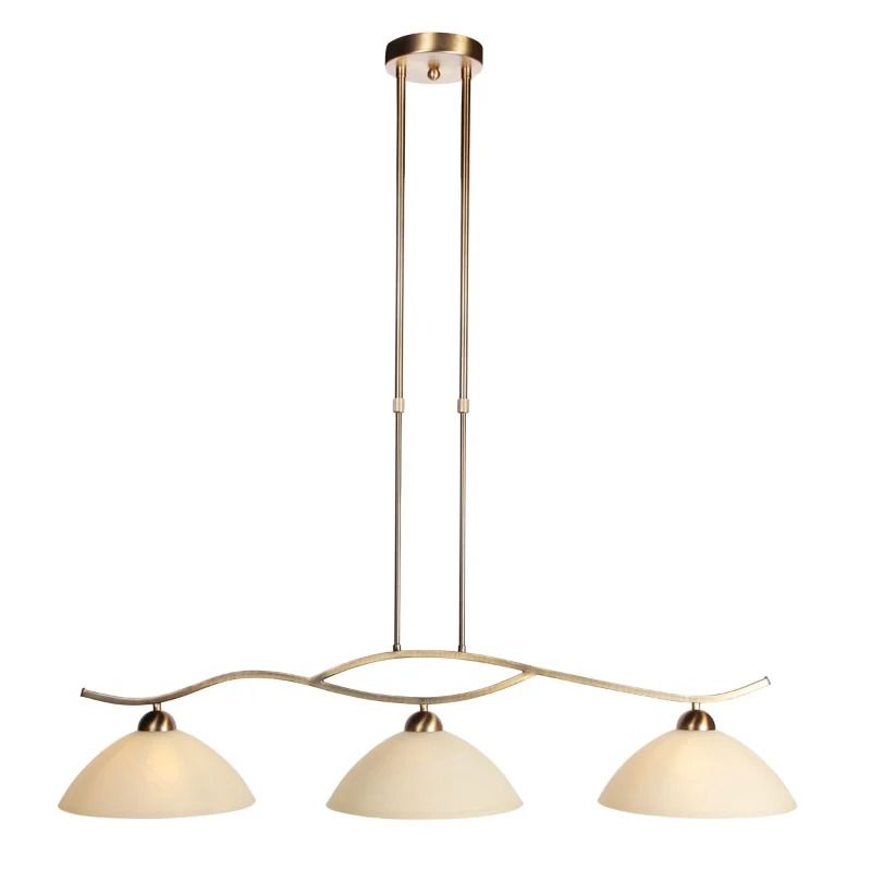 Steinhauer Anthea LED Hanglamp | 3x E27 | Dimbaar | Brons
