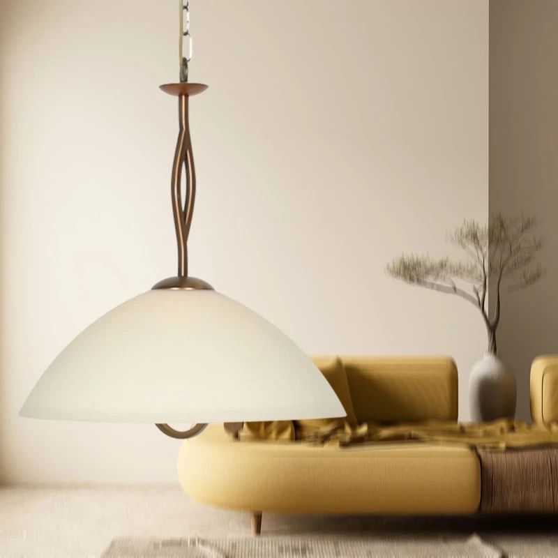 Steinhauer Anthea LED Hanglamp | 1x E27 | Dimbaar | Brons