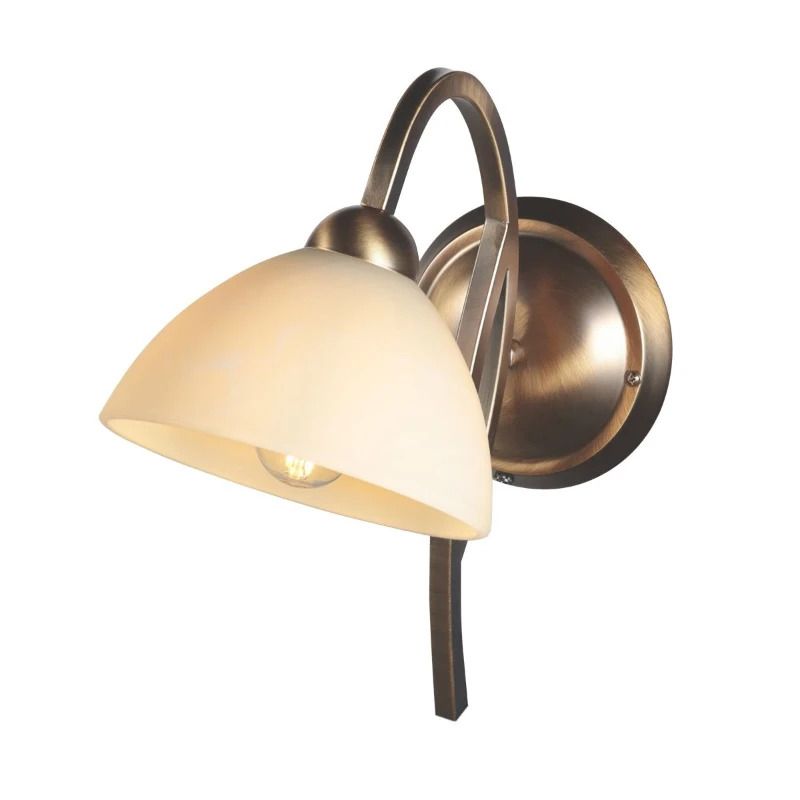 Steinhauer Anthea LED Wandlamp | 1x E27 | Dimbaar | Brons
