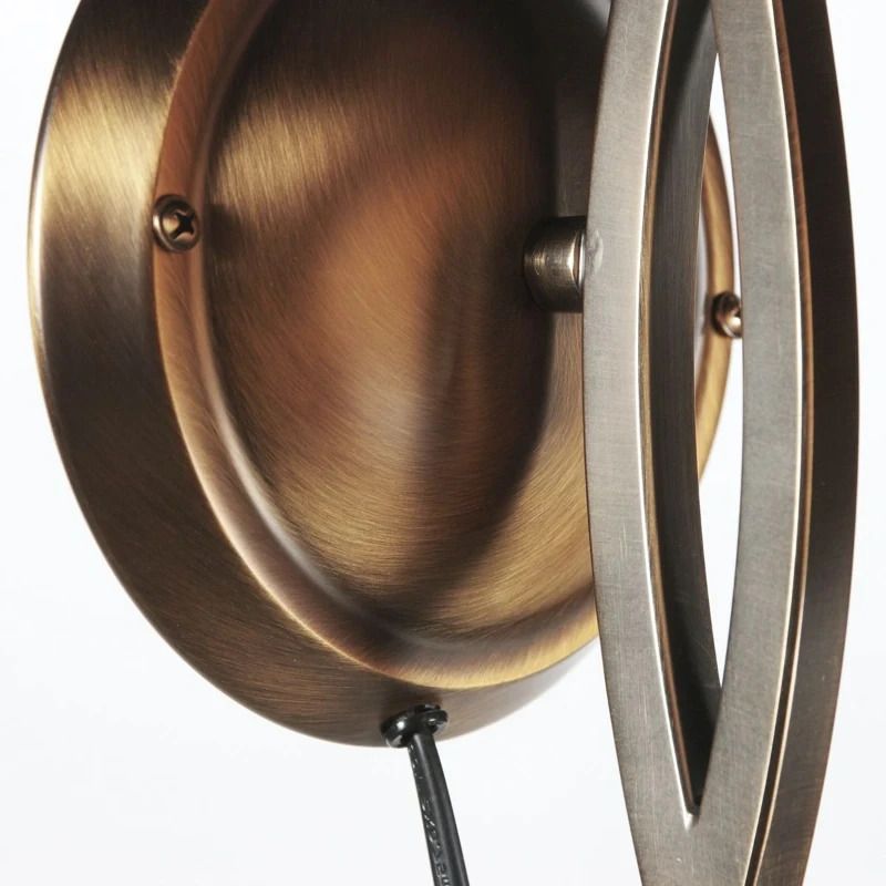 Steinhauer Anthea LED Wandlamp | 1x E27 | Dimbaar | Brons