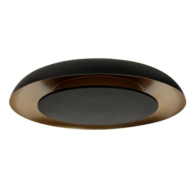 Steinhauer Golden Veil LED Plafondlamp | 35W 2700K 3500lm 927 | Dimbaar | Zwart