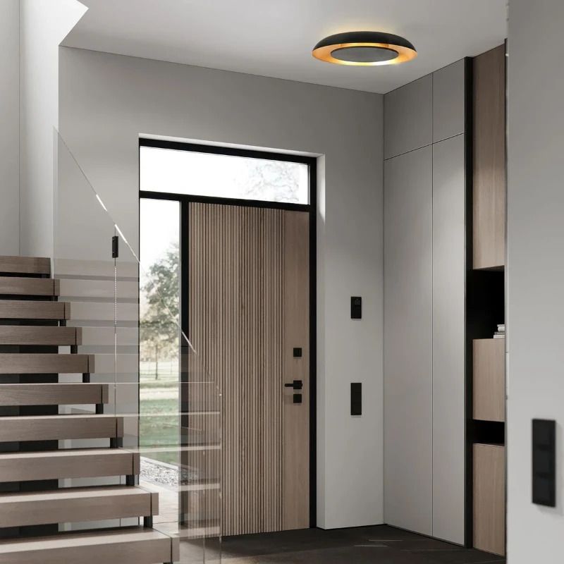 Steinhauer Golden Veil LED Plafondlamp | 35W 2700K 3500lm 927 | Dimbaar | Zwart