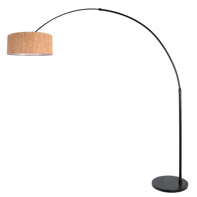 Steinhauer Sparkled Light LED Staande Booglamp | 1x E27 40W | Dimbaar | Zwart