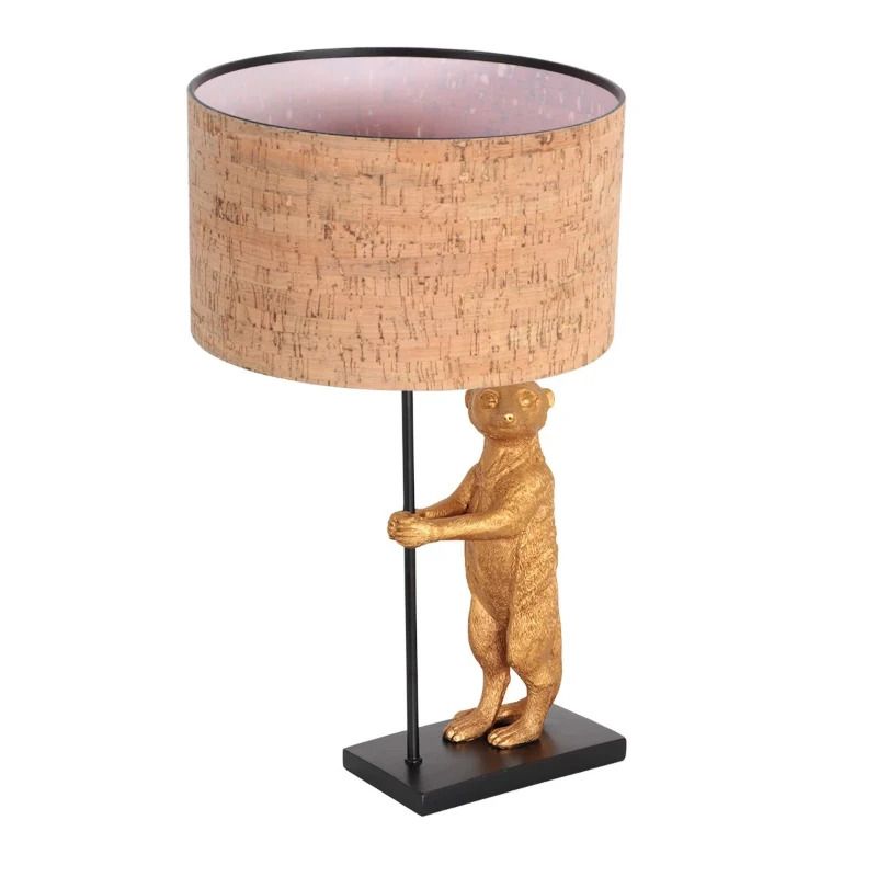 Anne Light Animaux LED Tafellamp | 1x E27 | Dimbaar | Goud/Zwart