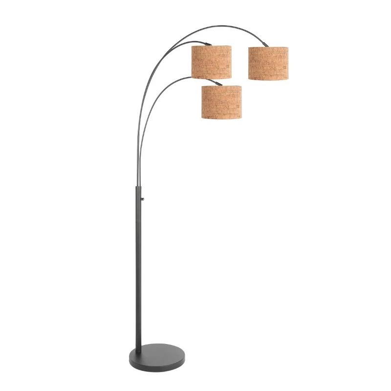 Steinhauer Sparkled Light LED Vloerlamp | 3x E27 | Zwart