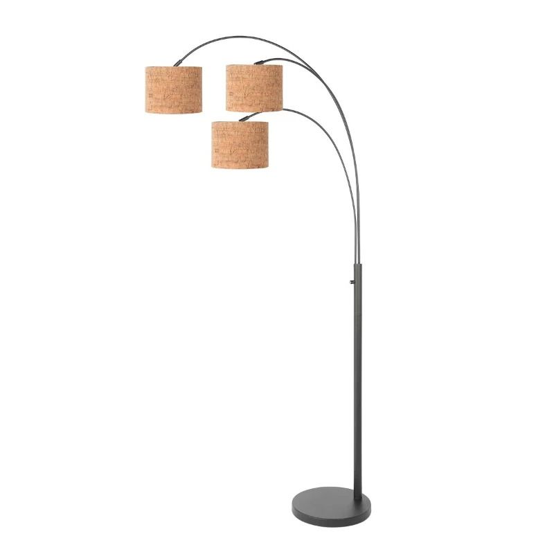 Steinhauer Sparkled Light LED Vloerlamp | 3x E27 | Zwart