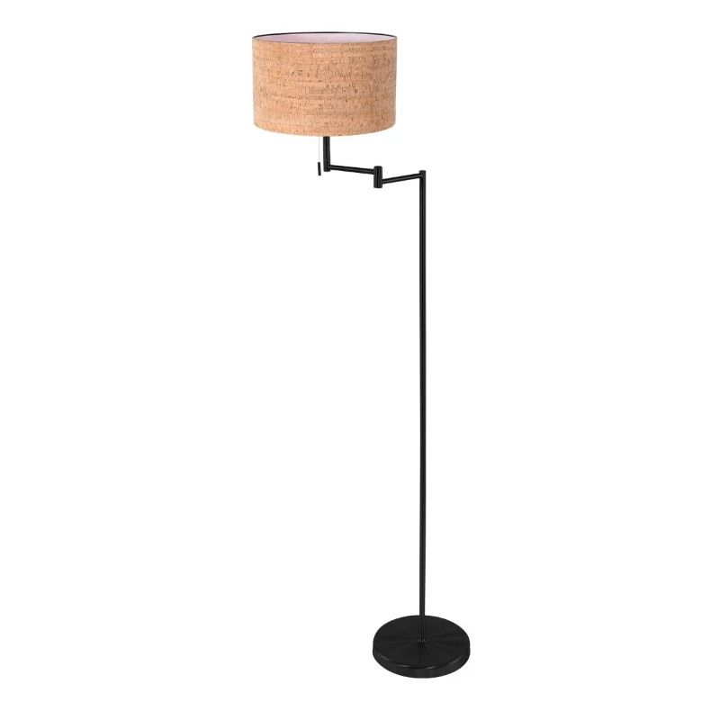 Mexlite Bella LED Vloerlamp | 1x E27 40W | Dimbaar | Zwart
