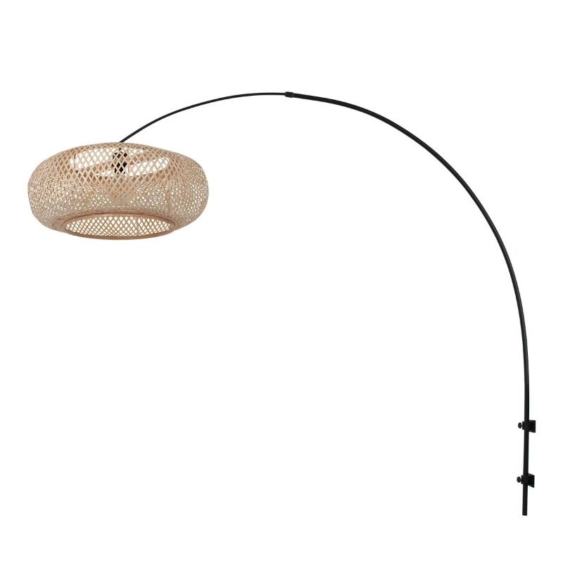 Steinhauer Sparkled Light LED Wandlamp | 1x E27 40W | Dimbaar | Naturel/Zwart