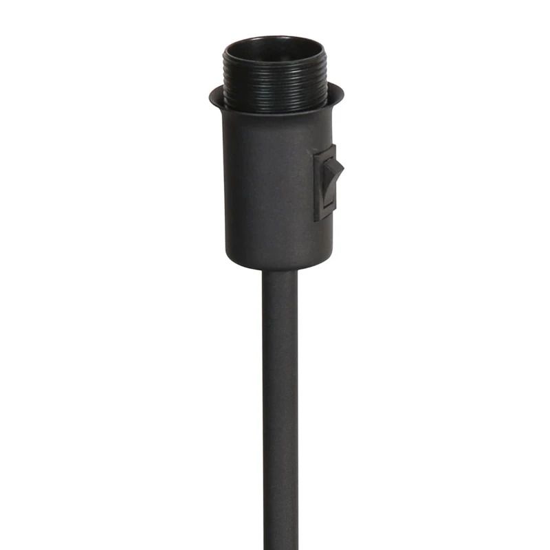 Mexlite Noor LED Tafellamp | 1x E27 | Zwart