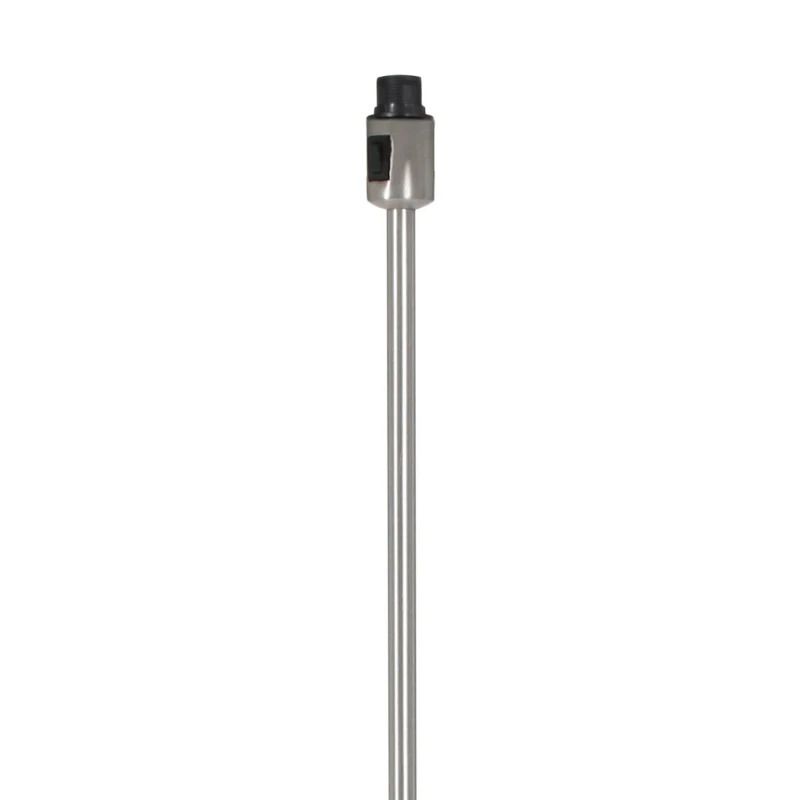 Mexlite Noor LED Vloerlamp | 1x E27 40W | Staal