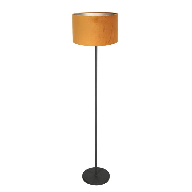 Mexlite Noor LED Vloerlamp | 1x E27 | Zwart