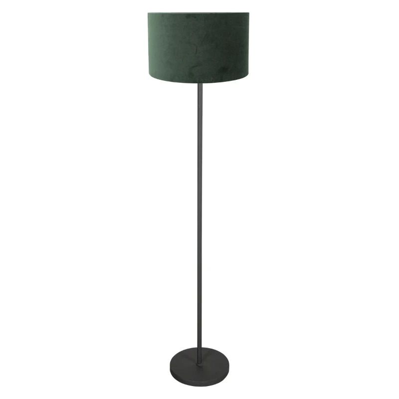 Mexlite Noor LED Vloerlamp | 1x E27 40W | Dimbaar | Groen/Zwart
