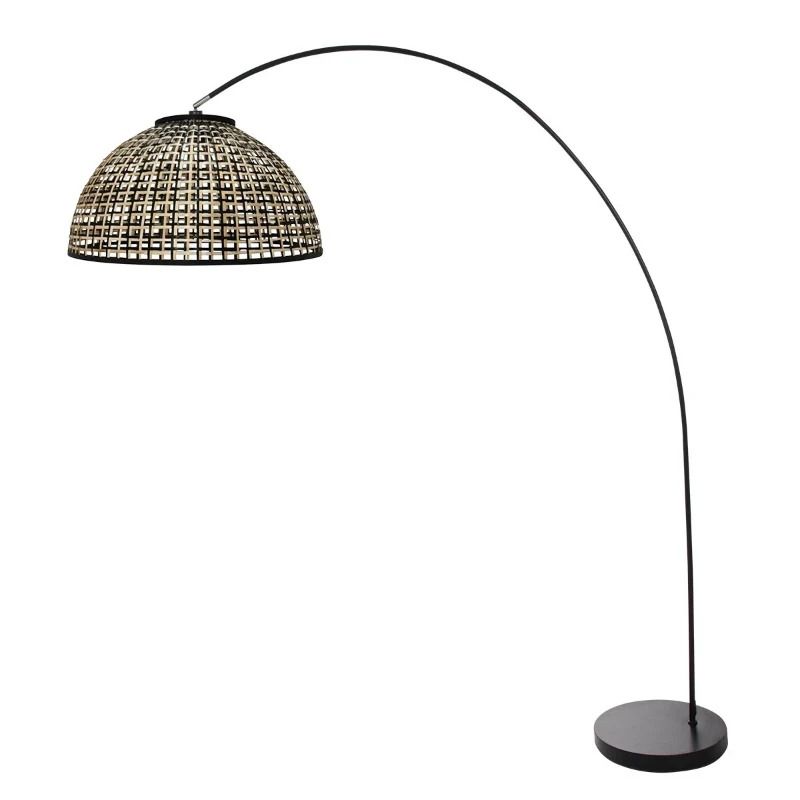 Steinhauer Solva LED Vloerlamp | 1x E27 | Zwart