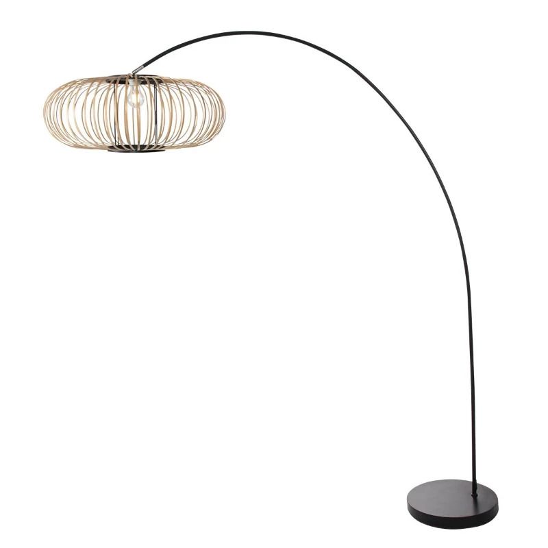 Steinhauer Solva LED Vloerlamp | 1x E27 | Zwart