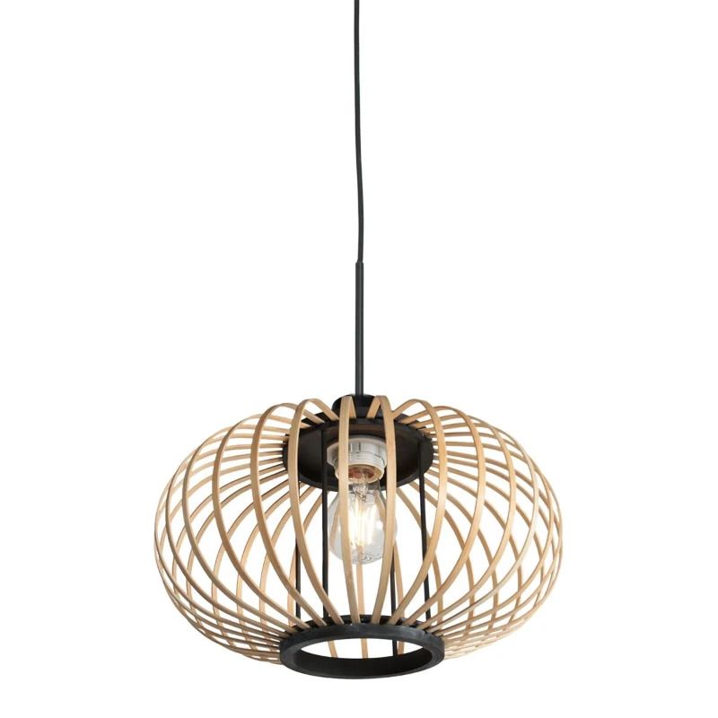 Anne Light Silva LED Hanglamp | 1x E27 | Dimbaar | Creme/Zwart
