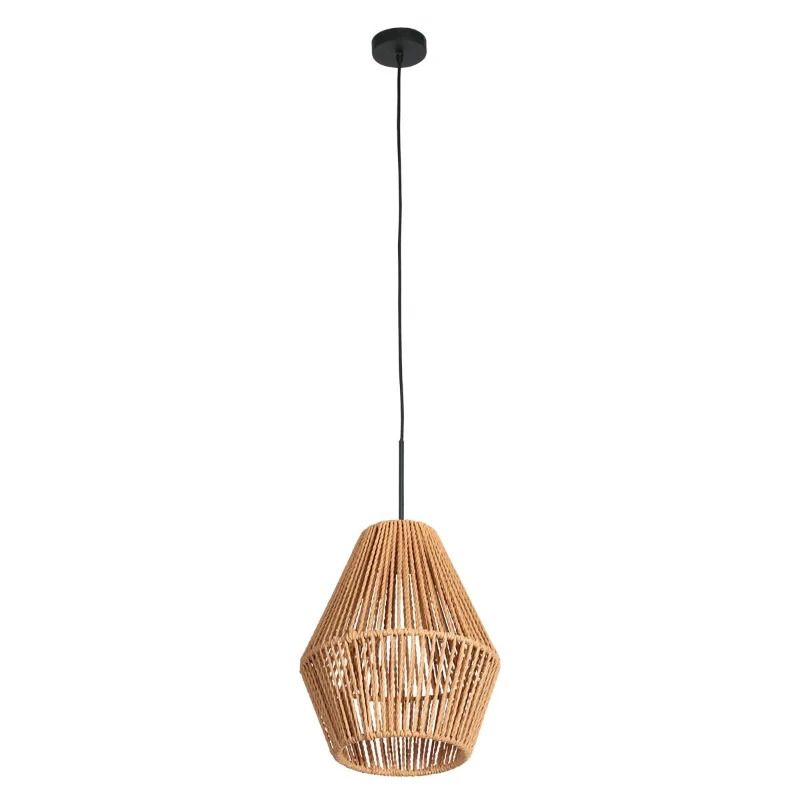 Anne Light Ropex LED Hanglamp | 1x E27 | Dimbaar | Bruin/Creme/Zwart