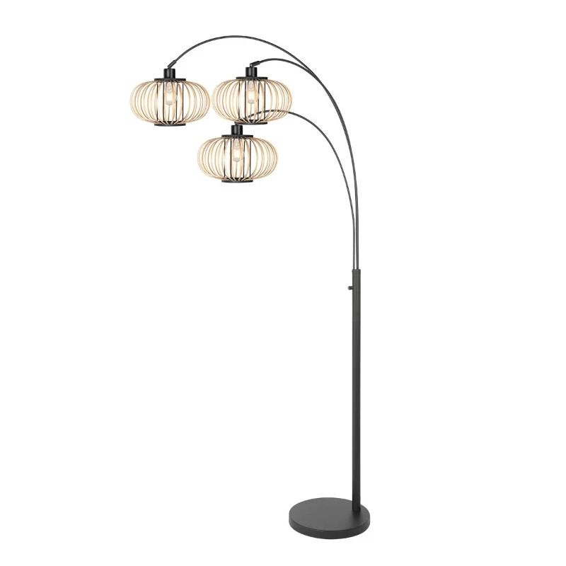 Steinhauer Silva LED Vloerlamp | 3x E27 | Zwart