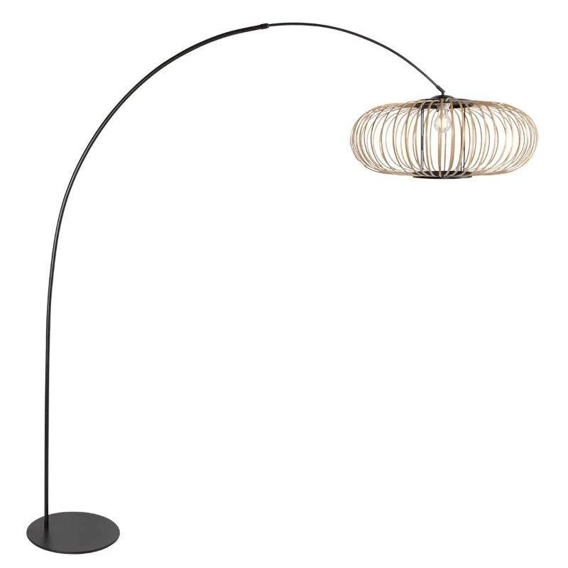 Anne Light Anne-Curve LED Vloerlamp | 1x E27 | Dimbaar | Zwart