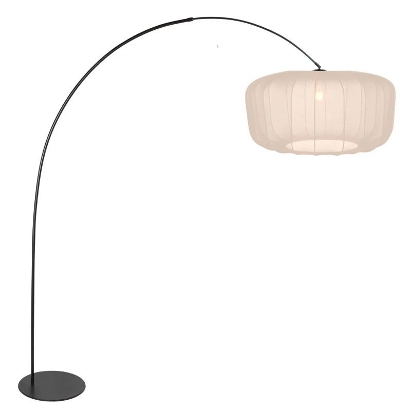 Anne Light Anne-Curve LED Vloerlamp | 1x E27 | Dimbaar | Zwart