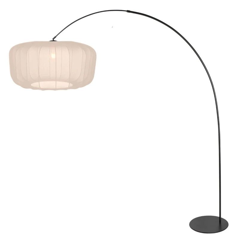Anne Light Anne-Curve LED Vloerlamp | 1x E27 | Dimbaar | Zwart